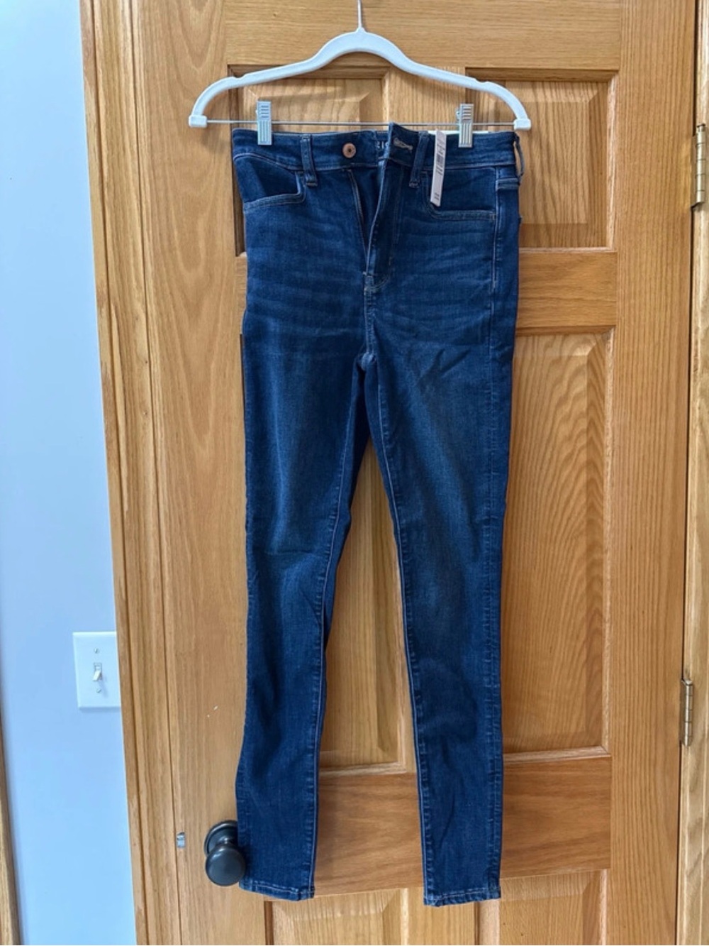 American Eagle Outfitters Dark Blue Skinny Jeans